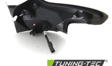 Хром фонари задние светодиодные Ford Focus MK3 Hatchback 15-18 LED BAR  фото