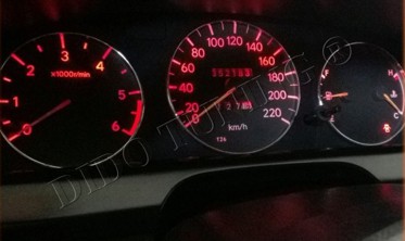 Кольца на приборы Toyota Carina E фото