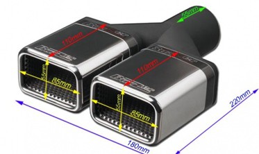 Насадка глушителя Buzzer ZZ2x200 фото