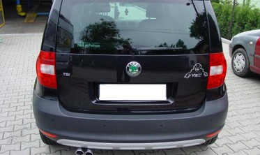 Модельний глушник SKODA YETI (125-214/70RS) фото