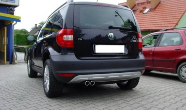 Модельний глушник SKODA YETI (125-214/70RS) фото