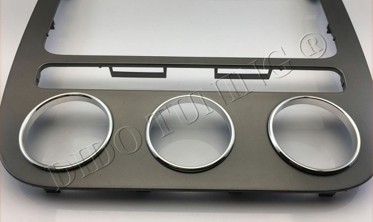 Хром кольца на ручки климат-контроля VW Passat B6 / Touran / Golf 5 Climatronic фото