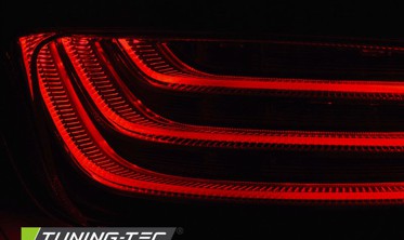 Фонари задние (стопы тюнинговые) BMW 5 sedan F10 дорестайл в стиле LCI фото