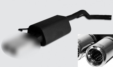 Модельный глушитель Seat Leon 1999-2005 (124-205/07-2) фото