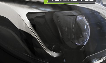 Тюнинговые фары передние MERCEDES E W212 черные FULL LED фото
