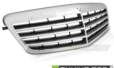 Решетка Mercedes W212 хромированная фото